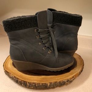 Grey Maurice’s Wedge Boots